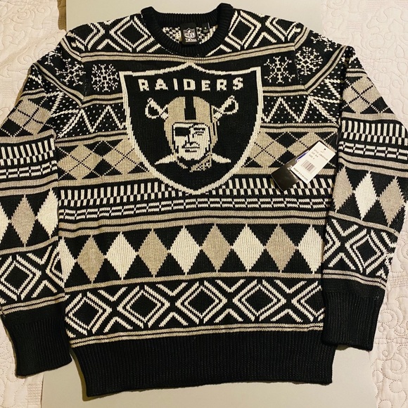 raiders ugly sweater